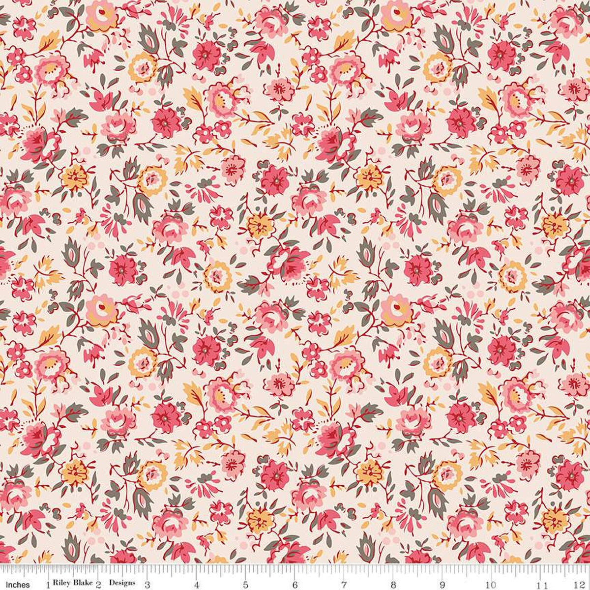Piece & Plenty Floral Coral