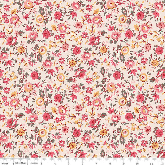 Piece & Plenty Floral Coral