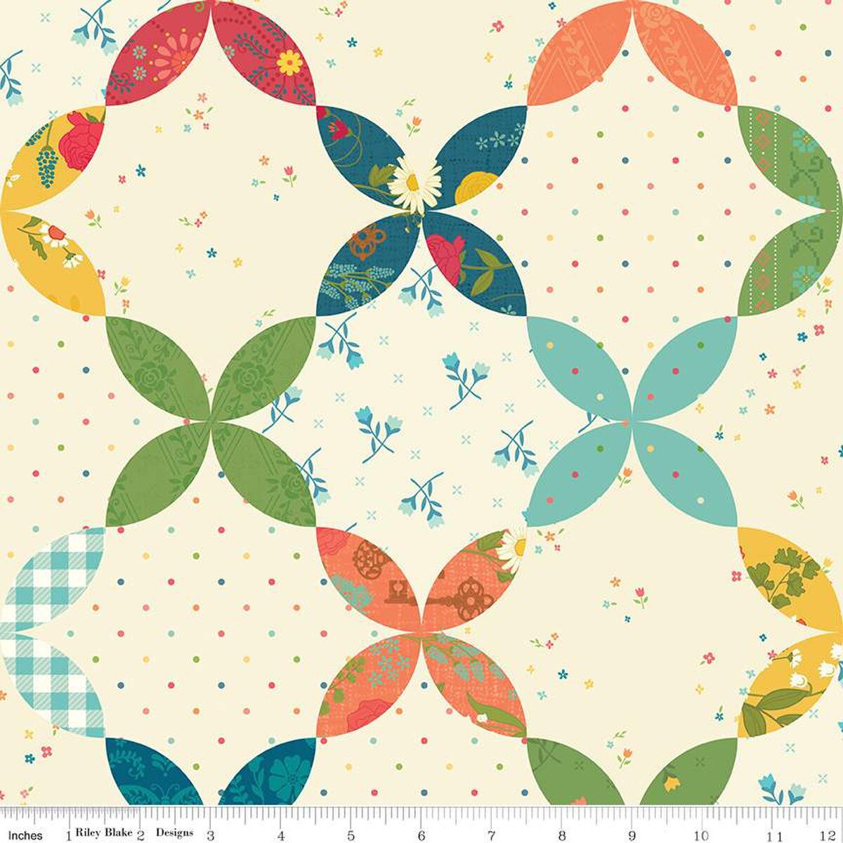 First Blooms Cheater Print Multi