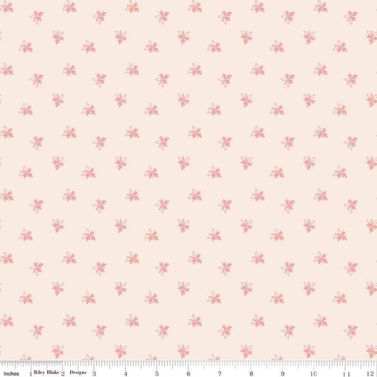 Endearing Coral- Fat Quarter