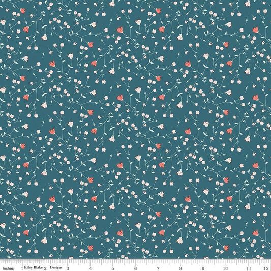 Serendipity 2 Floral Raindrop | Fat Quarter