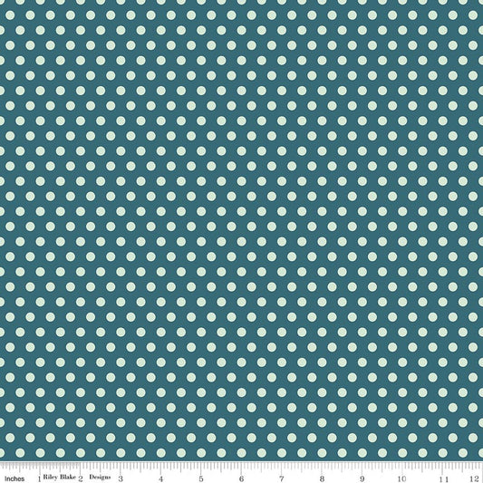 Serendipity 2 Dots Raindrop | Fat Quarter