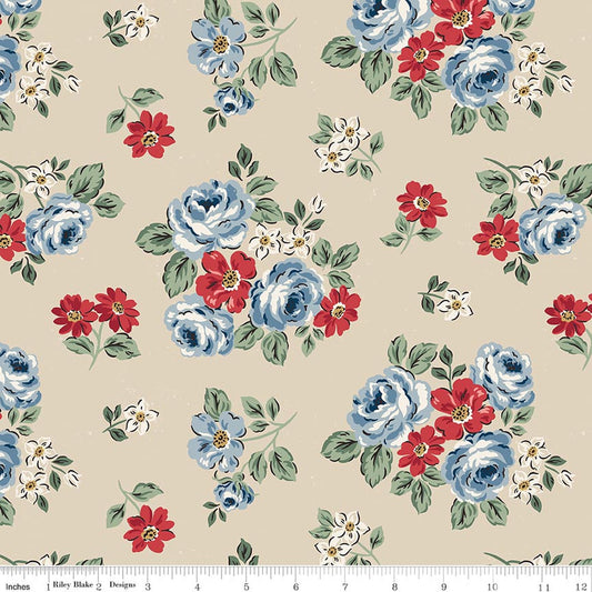 Independence Floral Beige