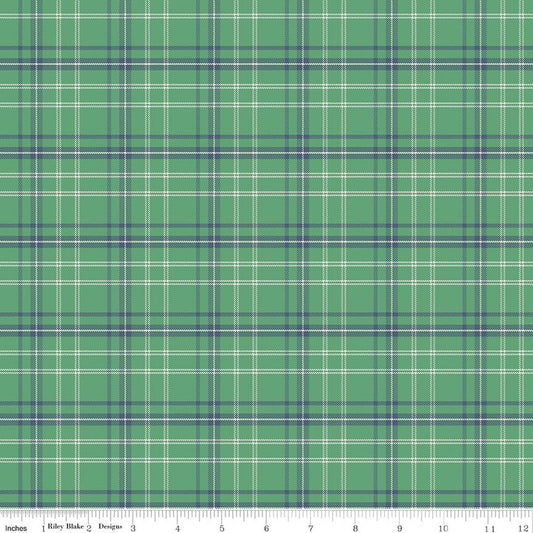 Happy Haven Plaid Green