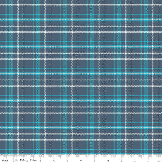 Happy Haven Plaid Navy