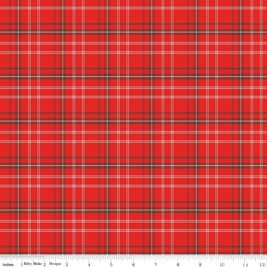Happy Haven Plaid Red