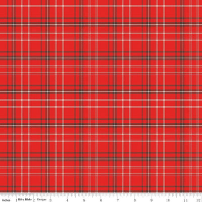 Happy Haven Plaid Red