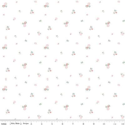 Whimsical Woodland Mushrooms White