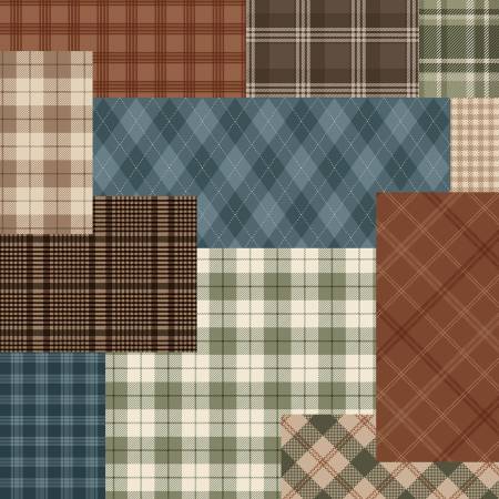 Whispering Pines Plaid Cheater Print