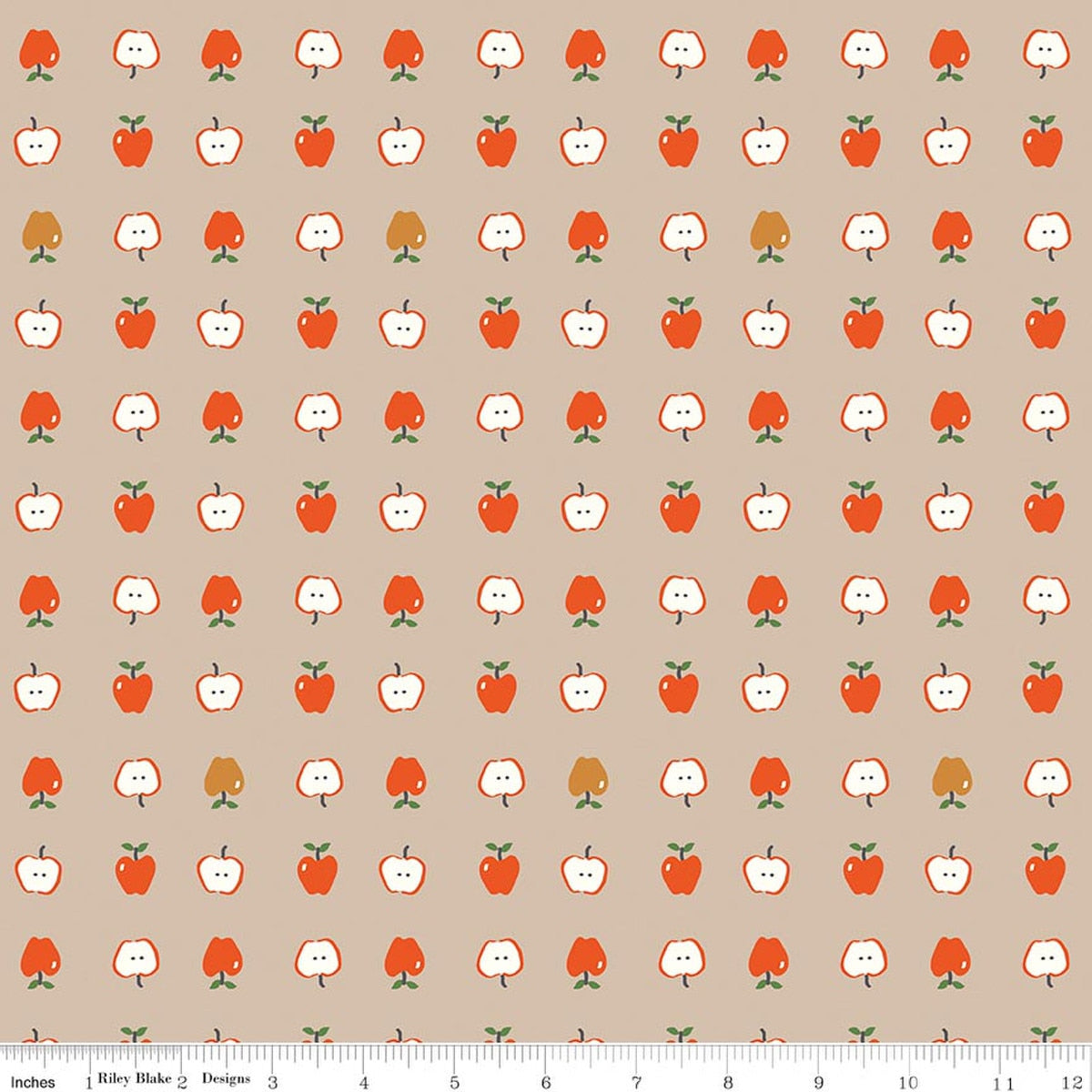 Cotton Nook Apples Biscuit