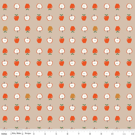 Cotton Nook Apples Biscuit