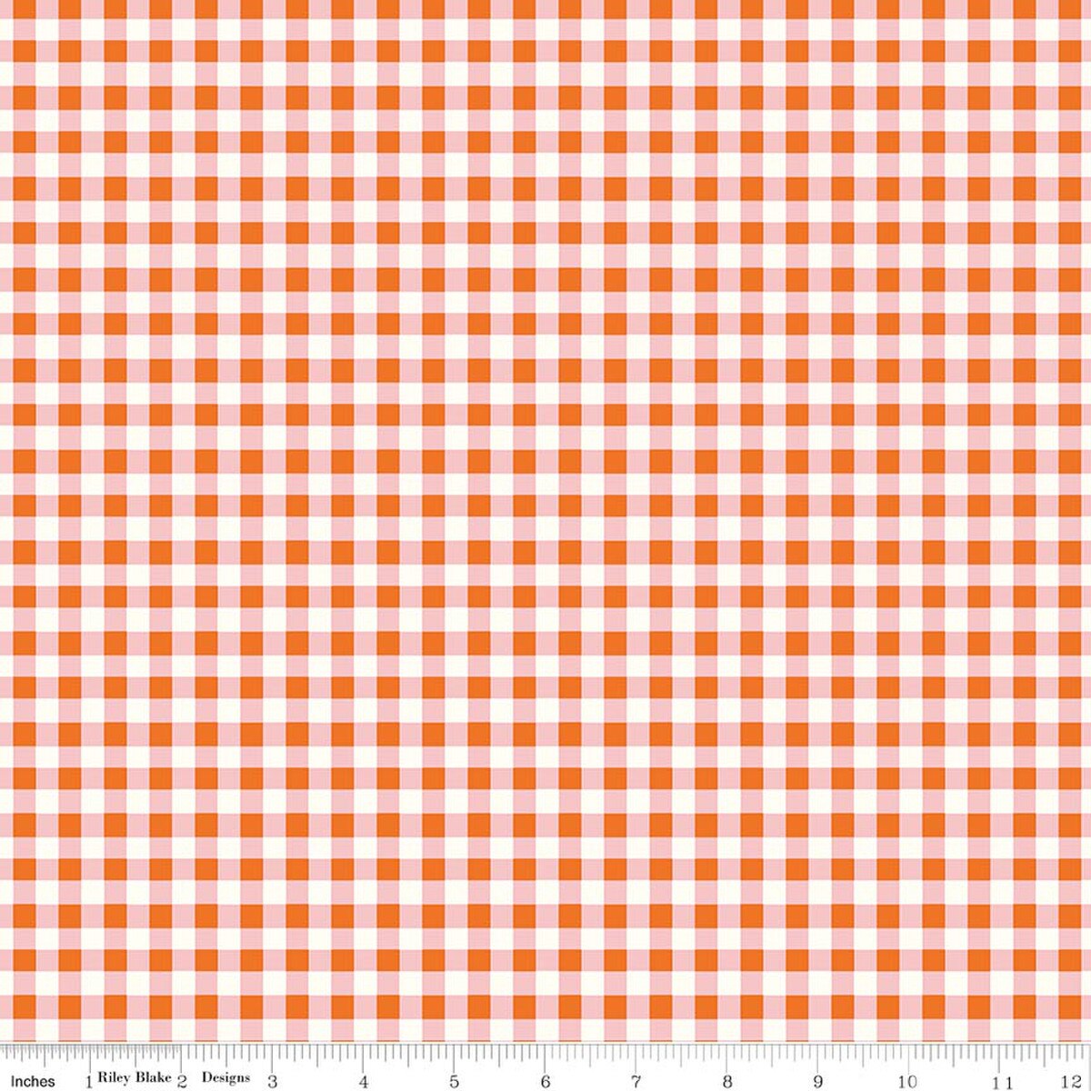 Cotton Nook Plaid Orange
