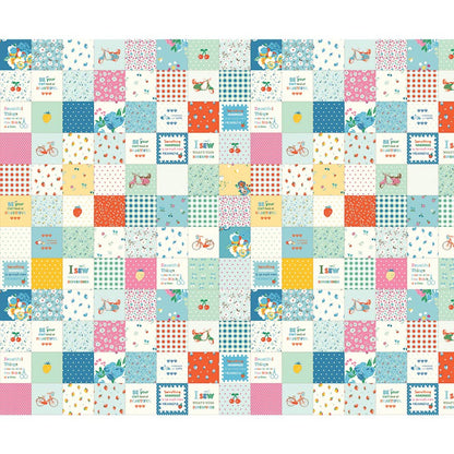 Cotton Nook Patchwork Blue
