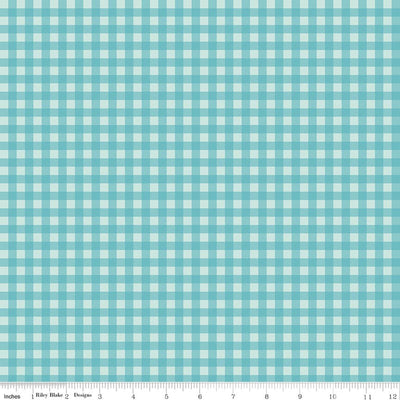 A Perfect Winter Plaid Blue