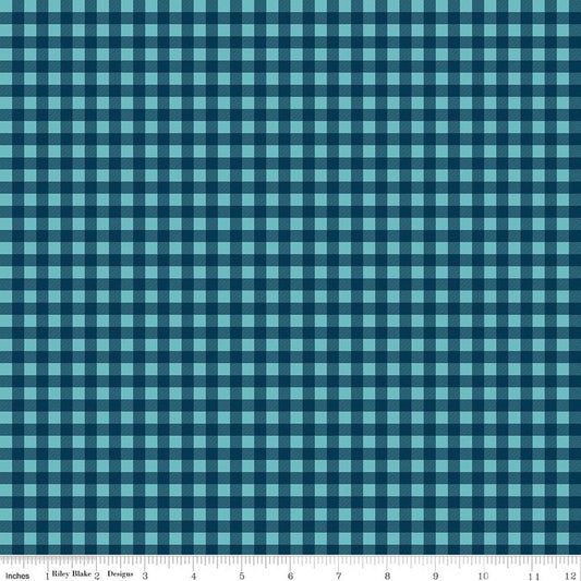 A Perfect Winter Plaid Navy