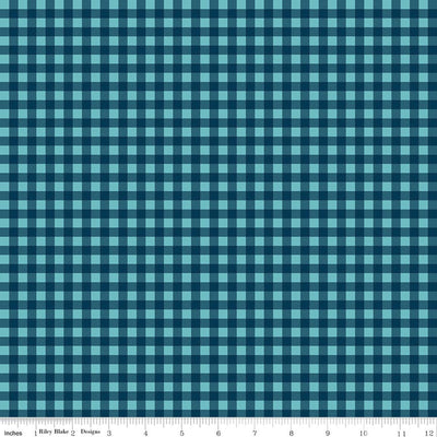 A Perfect Winter Plaid Navy