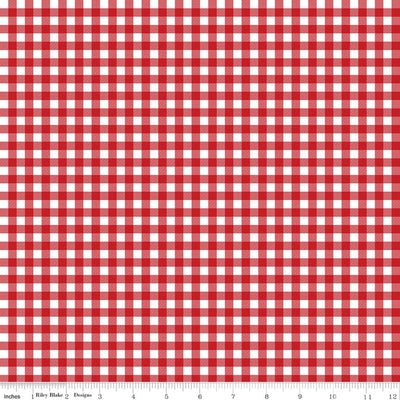 A Perfect Winter Plaid Red