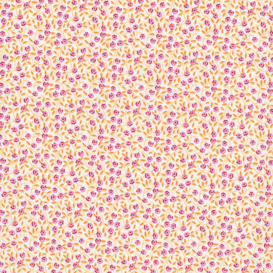 Traditional 30's Flowers Pink