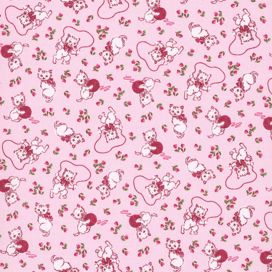 Traditional 30's Kittens Pink