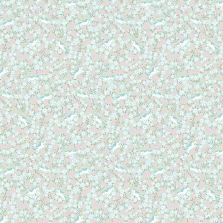 Little Posies Unicorns Aqua