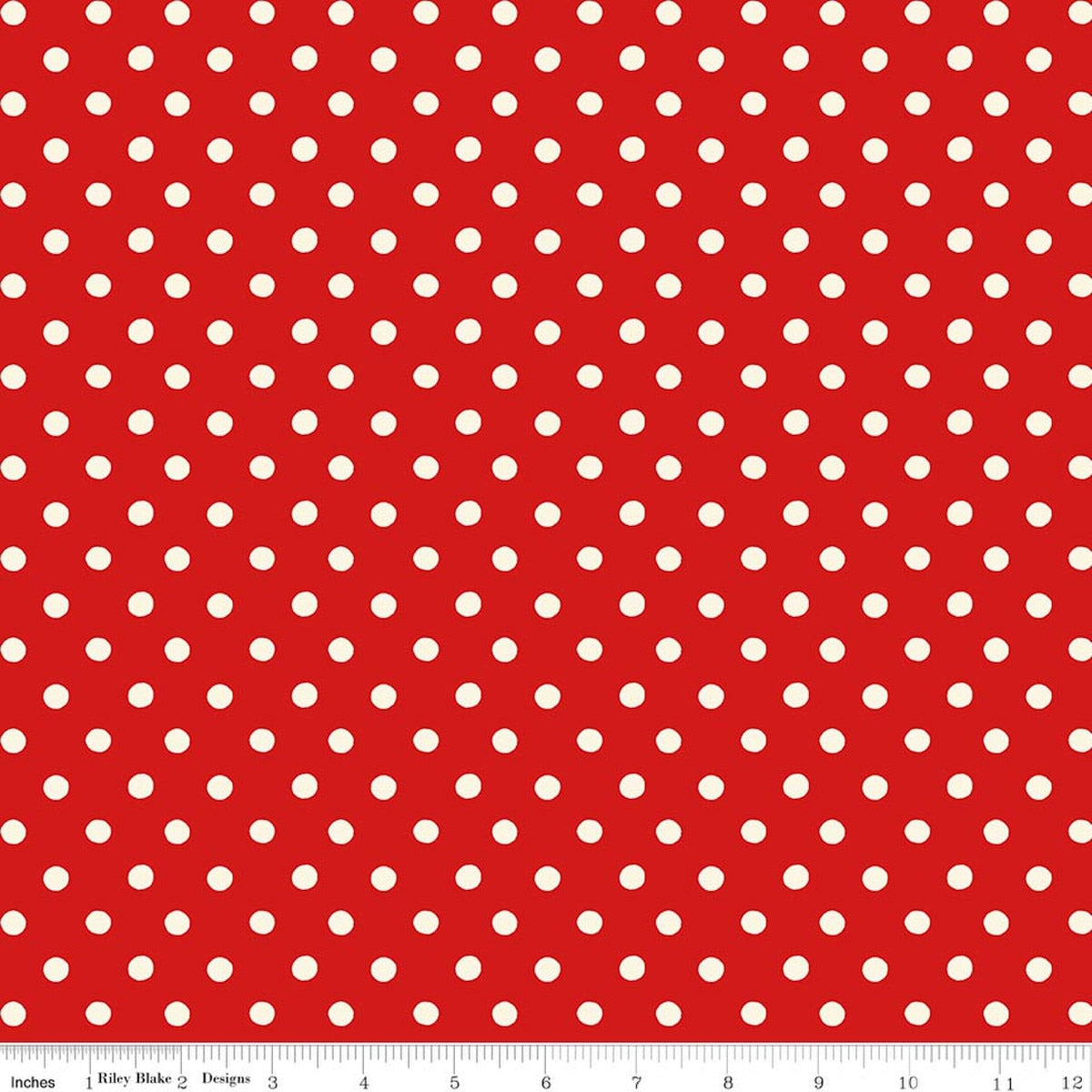 Cath Kidston® Signature Collection Button Spot Red