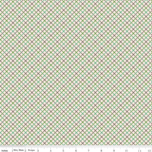 Homespun Clover- Fat Quarter
