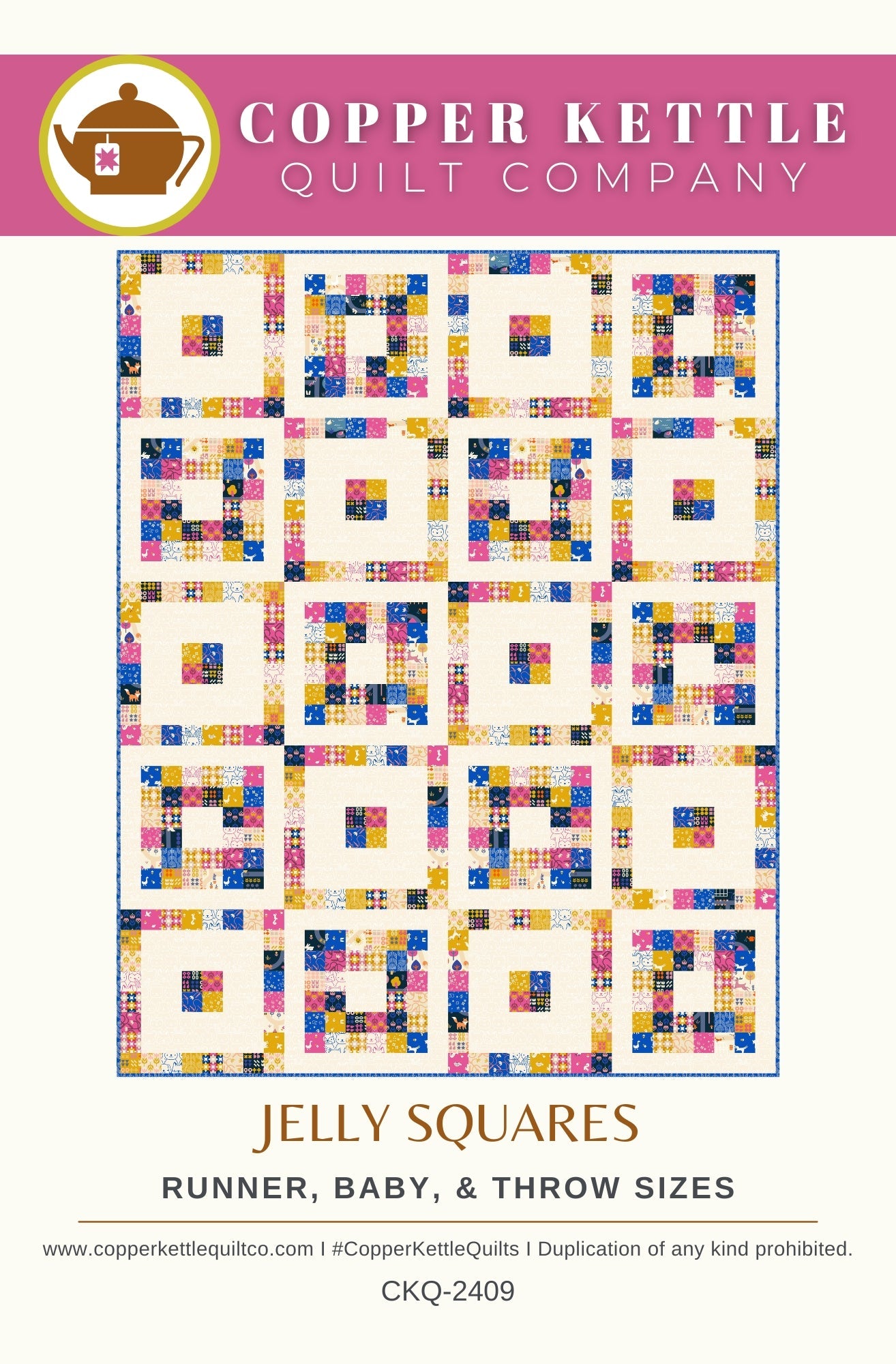 Jelly Squares Quilt Pattern
