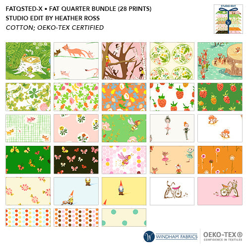 Studio Edit Fat Quarter Bundle