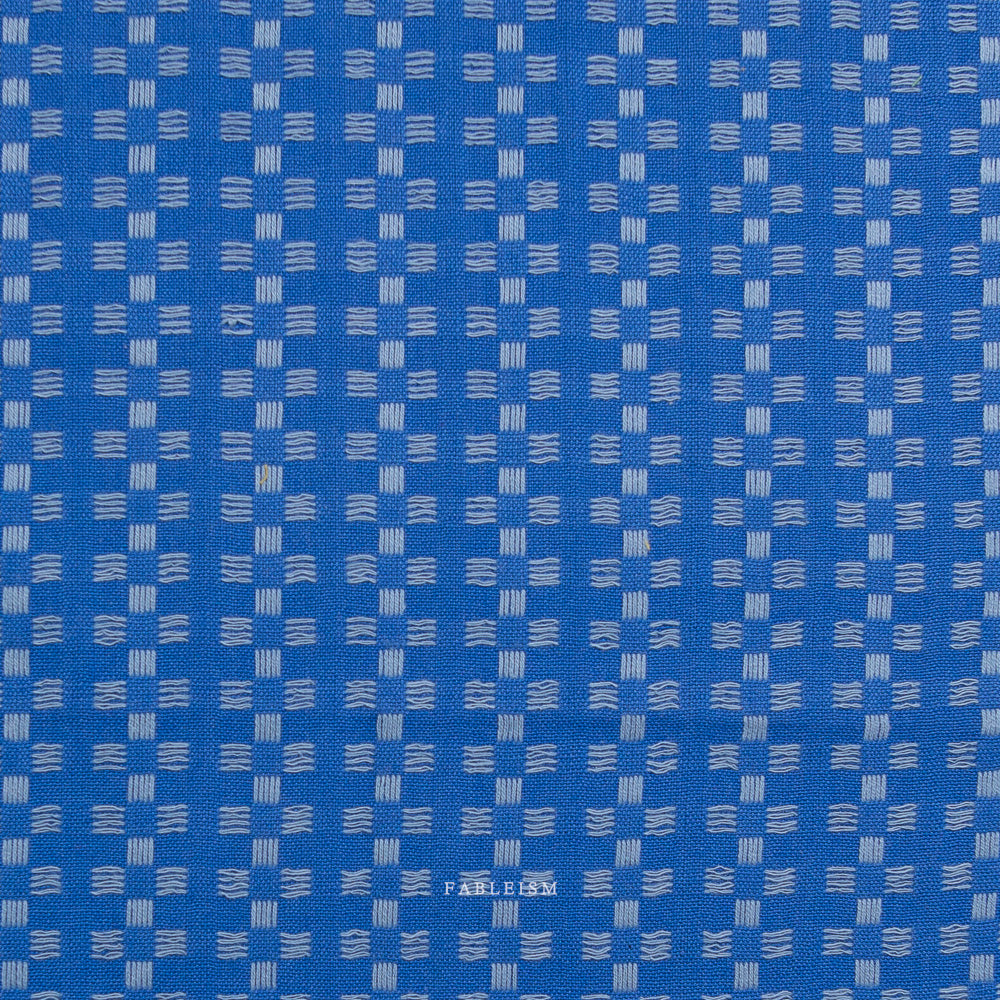 Fine And Dandy Basket Weave in Bright Blue