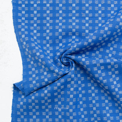 Fine And Dandy Basket Weave in Bright Blue