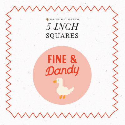 Fine And Dandy 5″ Charm Squares