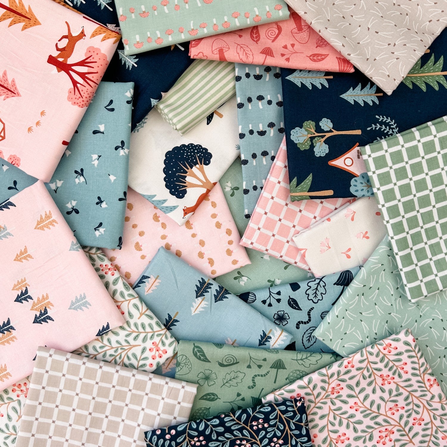 Forest Village | features charming woodland-inspired prints perfect for quilts and sewing projects.