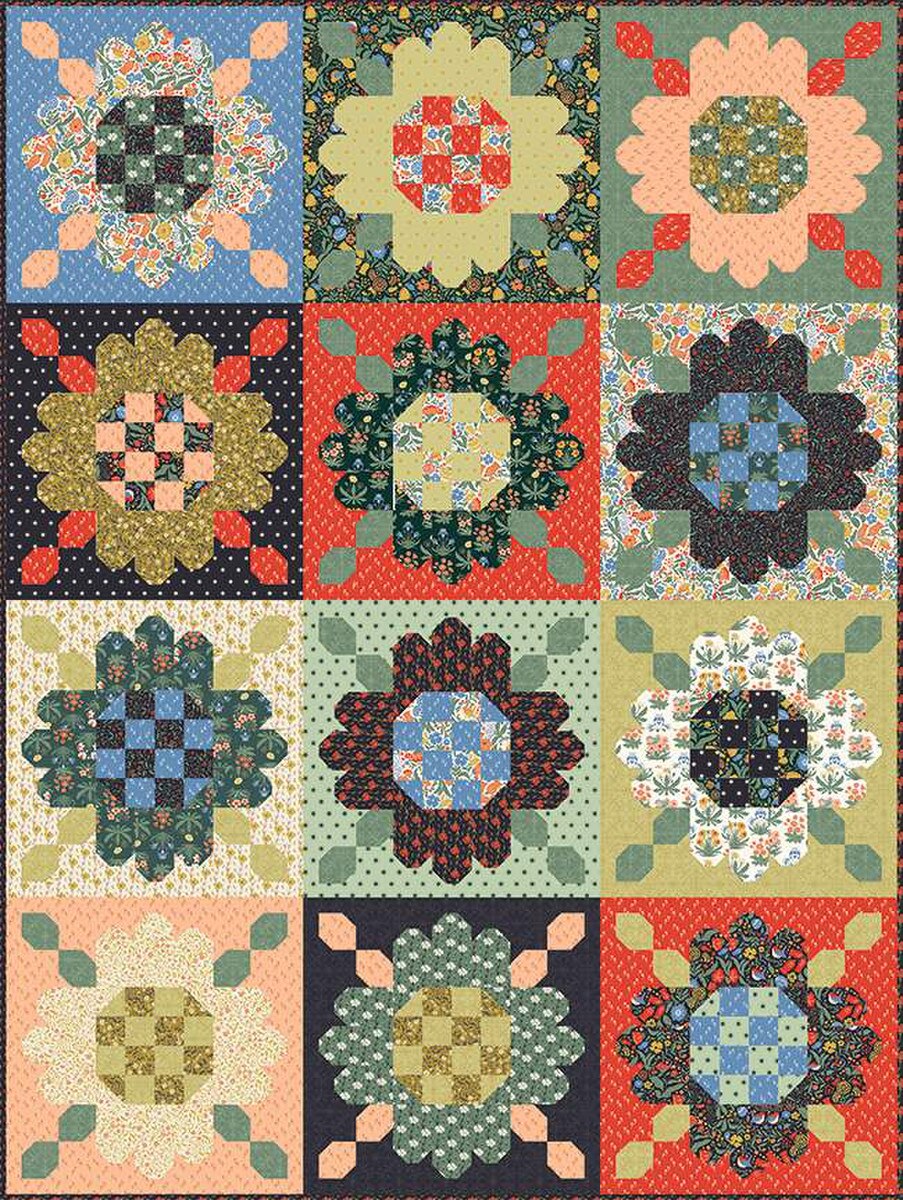 Zinnia Seeds Quilt Boxed Kit