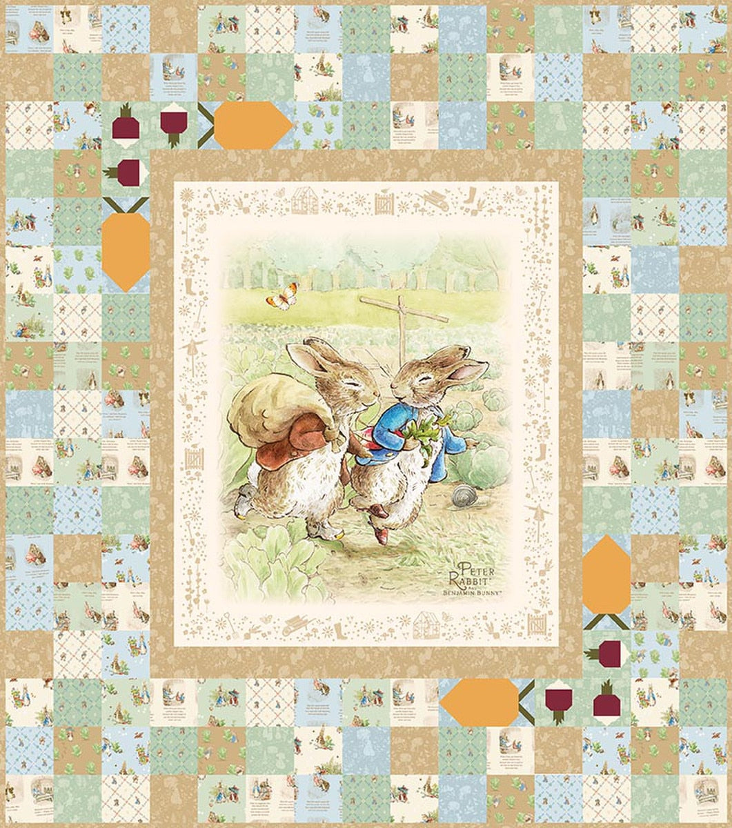 Peter's Garden Adventure Quilt Kit