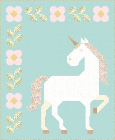 Unicorn Garden Quilt Kit