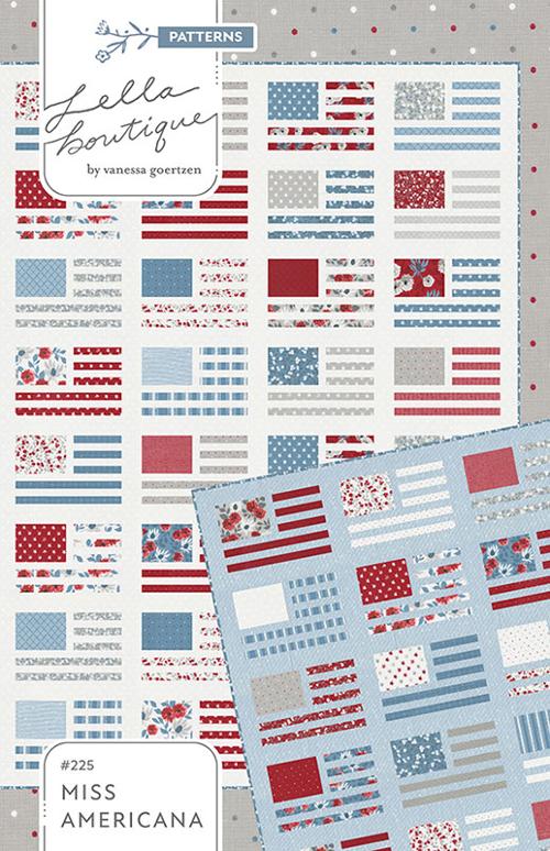 Miss Americana Patriotic Quilt Pattern