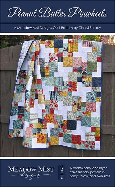 Peanut Butter Pinwheels Quilt Pattern