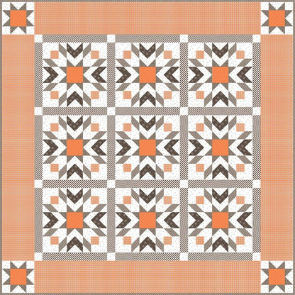 Bee in my Bonnet Gingham Star Quilt Pattern