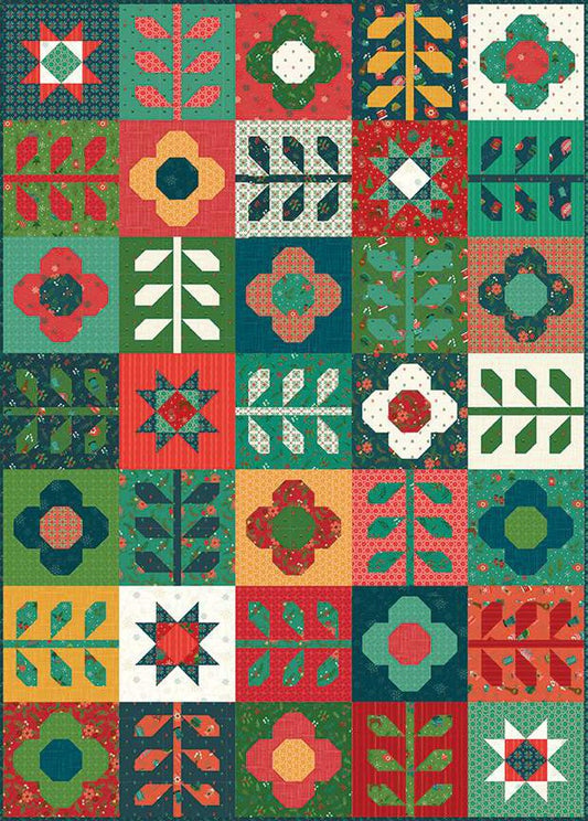 Mod Blossoms Quilt Pattern