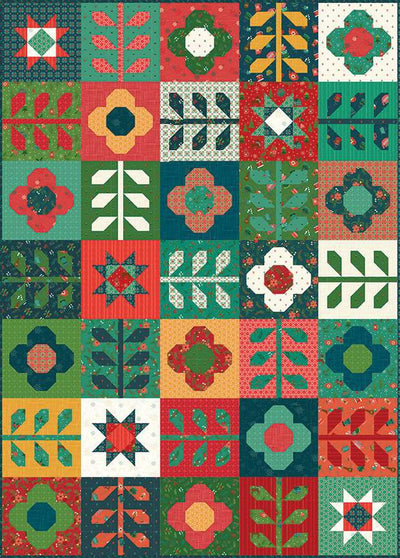 Mod Blossoms Quilt Pattern