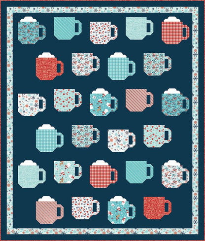 A Bright Corner Mod Mugs Quilt Pattern