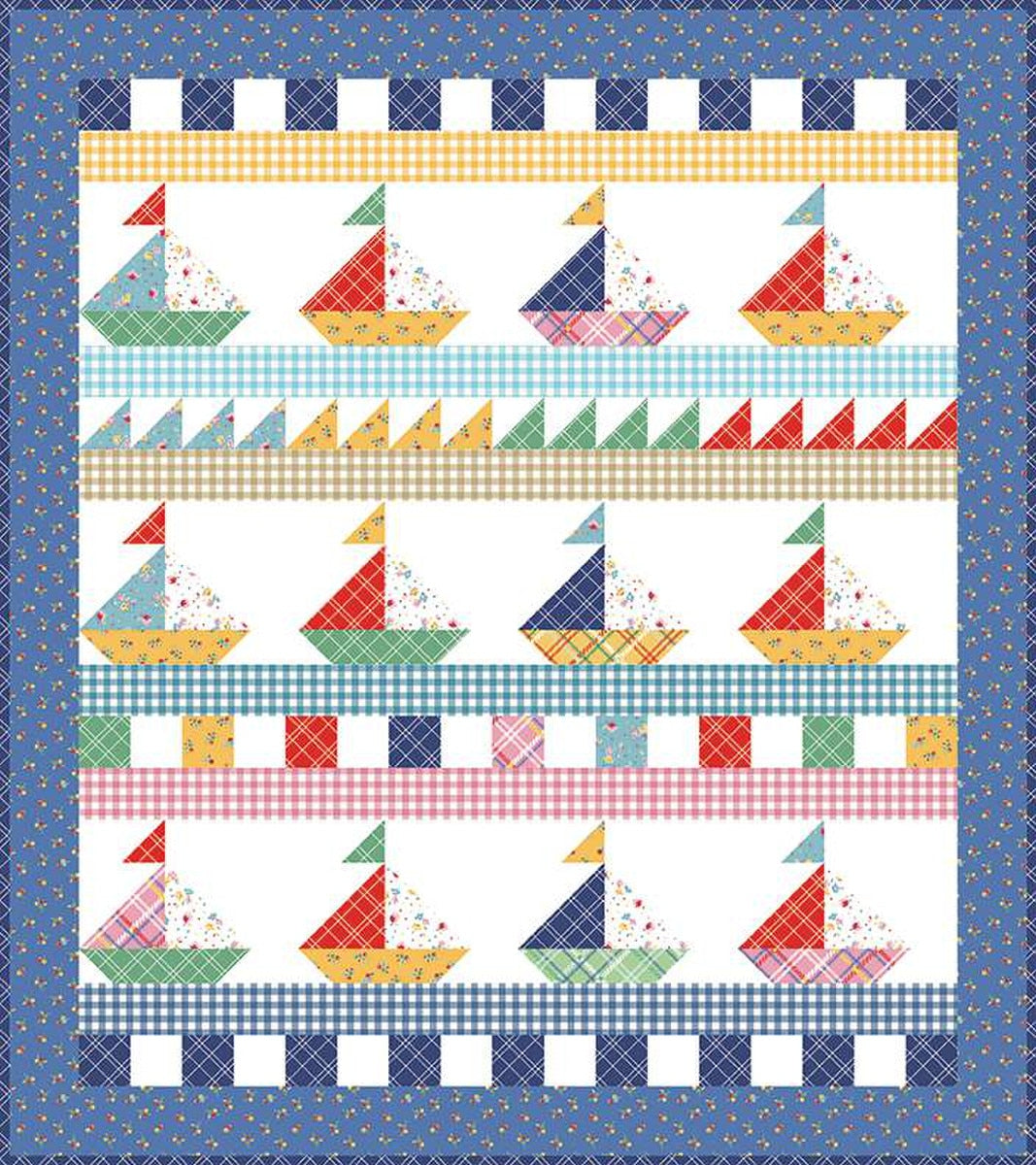 American Jane Patterns Sail Away Quilt Pattern