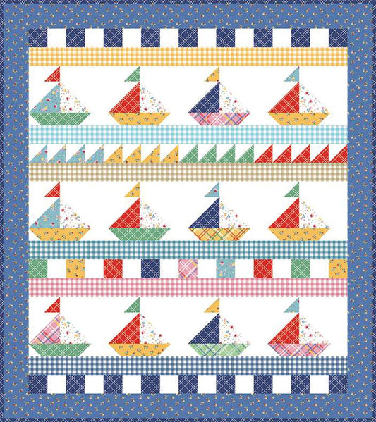 American Jane Patterns Sail Away Quilt Pattern