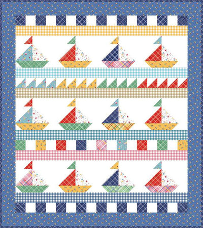 American Jane Patterns Sail Away Quilt Pattern