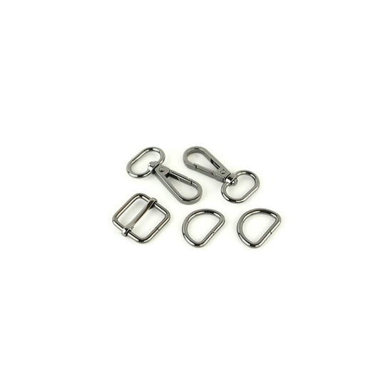 Sallie Tomato Style 3 Basic Hardware Kit 3/4" Gunmetal
