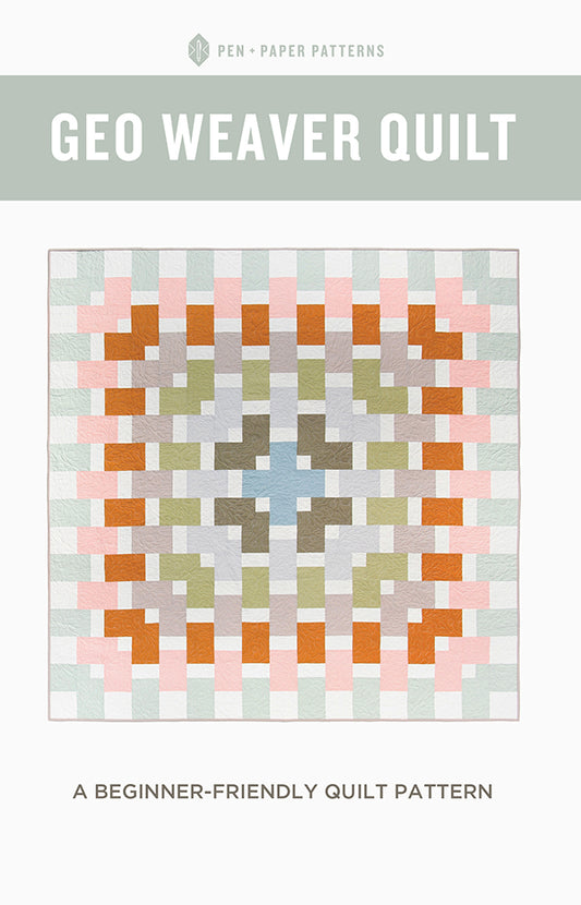 Geo Weaver Quilt Pattern