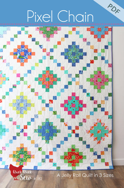 Pixel Chain Quilt Pattern