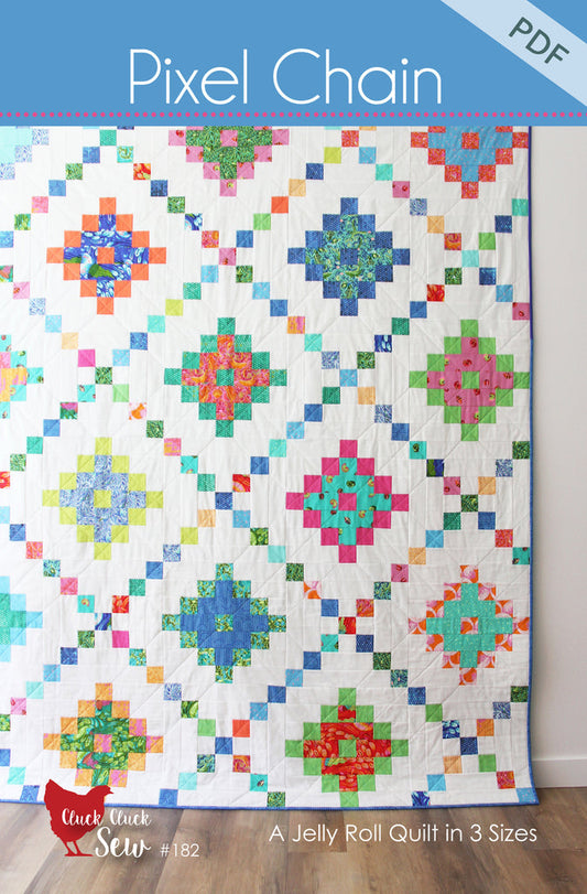 Pixel Chain Quilt Pattern