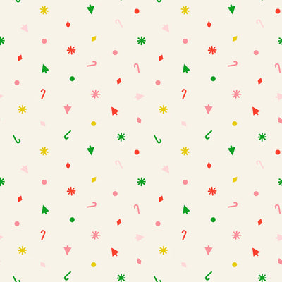 Merry Happy Christmas Confetti Multi
