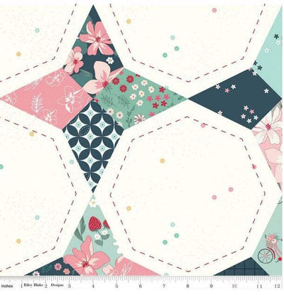 Berry Market Multi Star 108" Wide Yardage